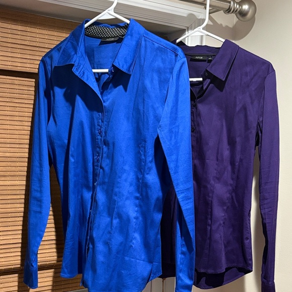 Apt. 9 Button Down Dress Shirt Set of 2 - Picture 3 of 15